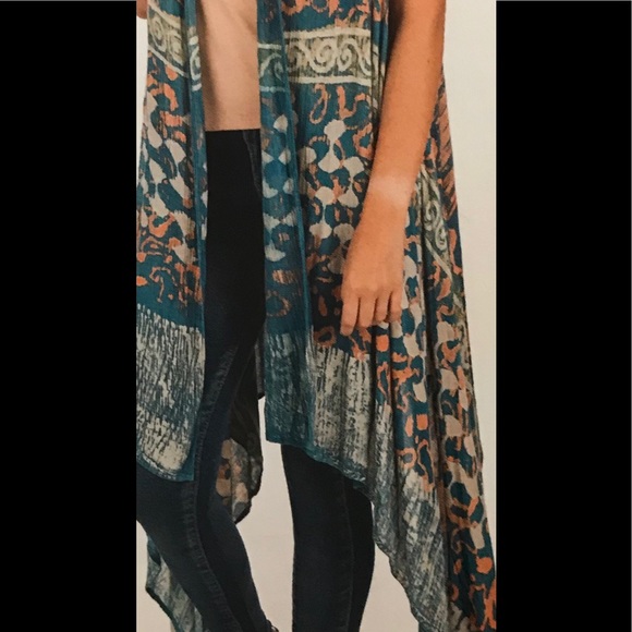 NWT. Duster/Cardigan Sacred Threads.  BL/BL 219301 - Picture 7 of 9